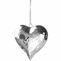 Fink Dekoherz 10cm silberfarben