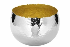 Fink Dekoschale 20cm silberfarben