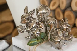 Fink Eichhörnchen 9cm silberfarben