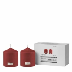 Fink Stumpenkerze 10cm rot