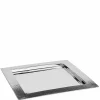 Fink Tablett 34x34cm silberfarben