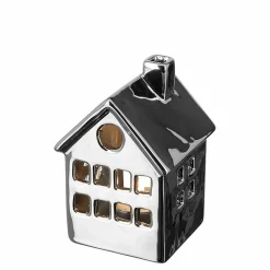 Fink Teelichthalter 11,5cm silberfarben