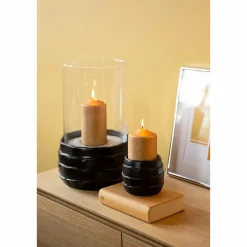Fink Windlicht 34x25cm schwarz