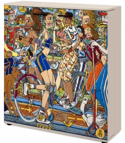 Finori Schuhschrank beige