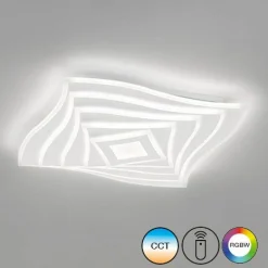 Fischer & Honsel LED-Deckenleuchte 2flg weiß