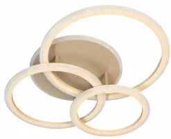 Fischer & Honsel LED-Deckenleuchte 1flg beigegrau