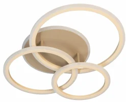 Fischer & Honsel LED-Deckenleuchte 1flg beigegrau