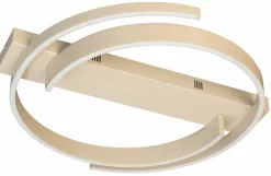 Fischer & Honsel LED-Deckenleuchte 1flg braun