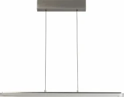 Fischer & Honsel LED-Pendelleuchte 4flg silberfarben