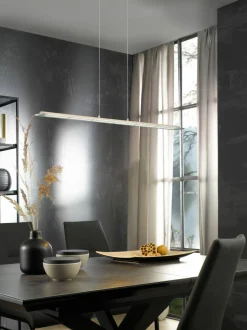 Fischer & Honsel LED-Pendelleuchte 1flg braun