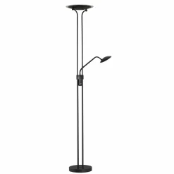 Fischer & Honsel LED-Stehleuchte 2flg schwarz