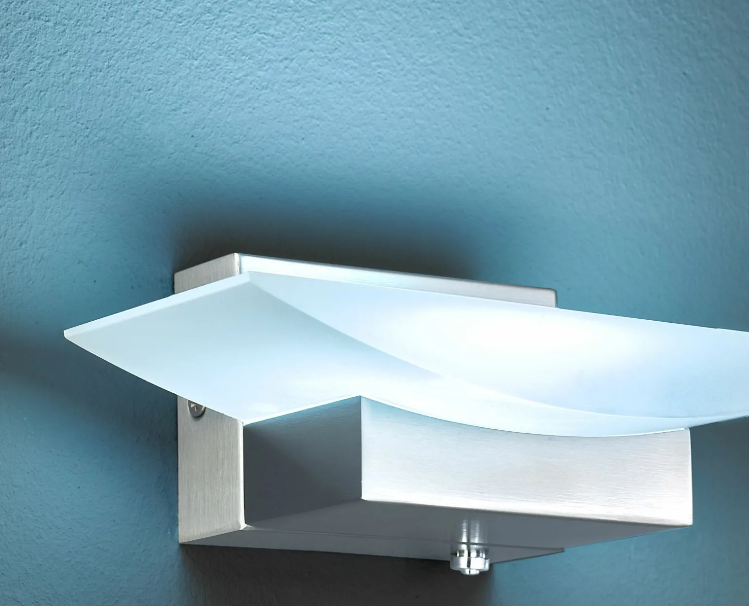 Fischer & Honsel LED-Wandleuchte 1flg silberfarben