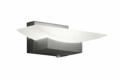 Fischer & Honsel LED-Wandleuchte 1flg schwarz