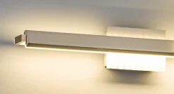 Fischer & Honsel LED-Wandleuchte 1flg silberfarben