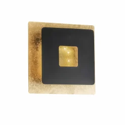 Fischer & Honsel LED-Wandleuchte 1flg goldfarben