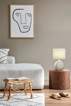 Fischer & Honsel Tischleuchte 1flg silberfarben