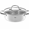 Fissler Bratentopf 20cm silberfarben