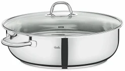 Fissler Bräter oval 38cm silberfarben