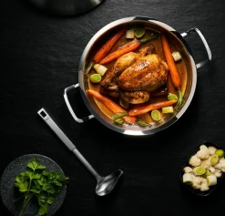 Fissler Schöpflöffel 29,5cm silberfarben