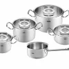 Fissler Topfset 5tlg silberfarben