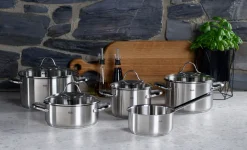 Fissler Topfset 5tlg silberfarben