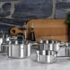 Fissler Topfset 5tlg silberfarben