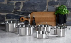Fissler Topfset 5tlg silberfarben