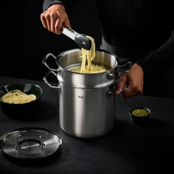 Fissler Zange 28cm silberfarbenschwarz