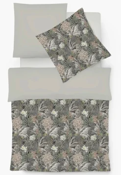 Fleuresse Interlock-Jersey-Bettwäsche braun