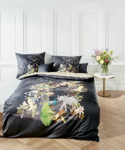 Fleuresse Interlock-Jersey-Bettwäsche grau