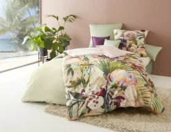 Fleuresse Mako-Satin-Wende-Bettwäsche mehrfarbig