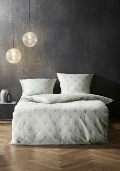 Fleuresse Satin-Bettwäsche beige