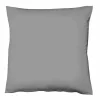 Fleuresse Uni-Satin-Bettwäsche grau