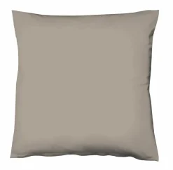 Fleuresse Uni-Satin-Bettwäsche grau