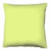 Fleuresse Uni-Satin-Kissenbezug grün