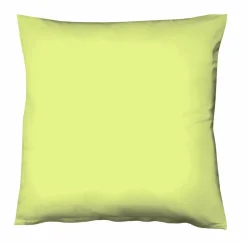 Fleuresse Uni-Satin-Kissenbezug grün