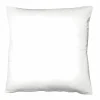 Fleuresse Uni-Satin-Kissenbezug weiß