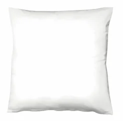 Fleuresse Uni-Satin-Kissenbezug weiß