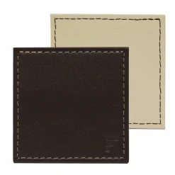 Freeform 4er Untersetzer 10x10cm beigebraun