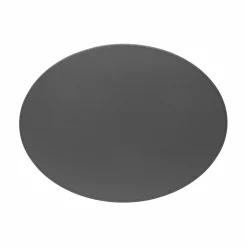 Freeform Tischset oval 45x34cm grüngrau