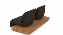 Funktionselement 2-sitzig braun