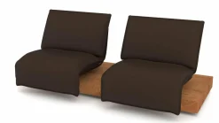 Funktionselement 2-sitzig braun