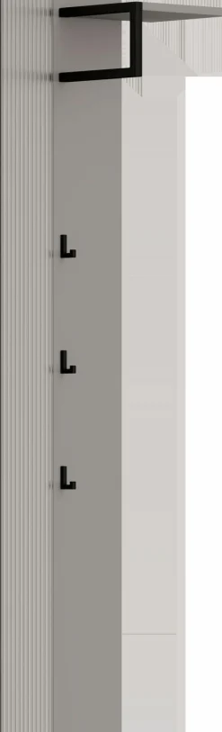 Garderobe mit Hutablage