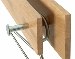 Garderobenleiste braun