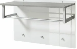 Garderobenpaneel mehrfarbig