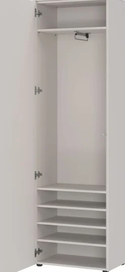 Garderobenschrank beige