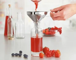 Gefu Einfülltrichter silberfarben