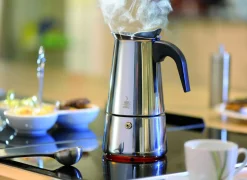 Gefu Espressokocher 2 Tassen schwarz