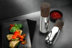 Gefu Gewürzmühle braunschwarzsilberfarben