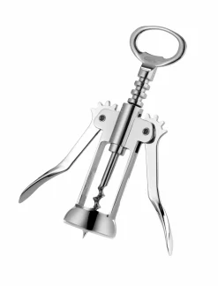 Gefu Hebel-Korkenzieher silberfarben